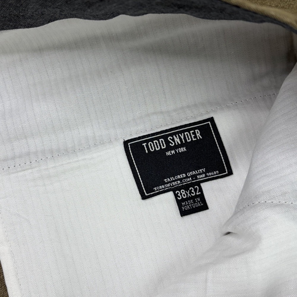 Todd Snyder 100% Limen Chino Pants Mens 40x31 Brown - Picture 9 of 16